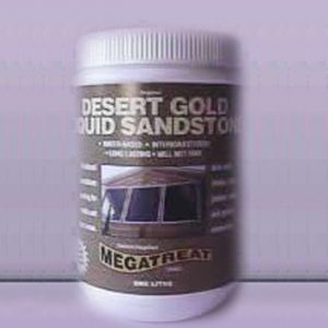 Megatreat Desert Gold Liquid Sandstone Coating