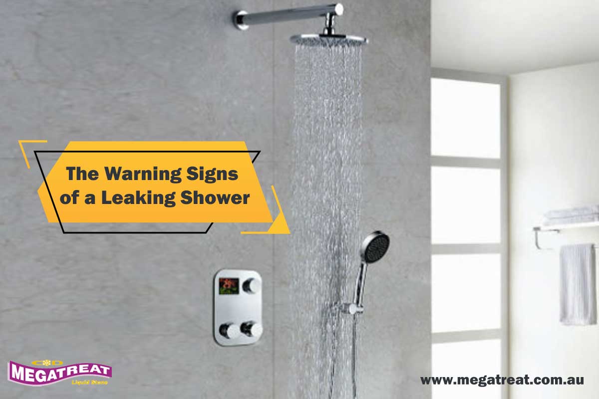 The Warning Signs of a Leaking Shower Liquid Stone is a Trademark of